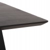 ΤΡΑΠΕΖΙ ΤΡΑΠΕΖΑΡΙΑΣ ΤΕΤΡΑΓΩΝΟ FRANTZ HM9458.02 MINDI ΞΥΛΟ ΜΑΥΡΟ 80x80x78Yεκ.