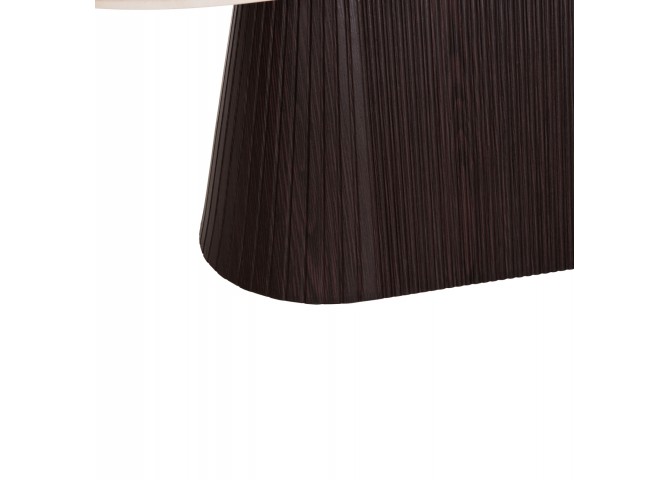 ΤΡΑΠΕΖΙ ΣΑΛΟΝΙΟΥ ΟΒΑΛ CATER HM18321 ΚΕΡΑΜΙΚΟ TOP ΟΨΗ ΤΡΑΒΕΡΤΙΝΑΣ-MDF ΒΑΣΗ 124x63x39Υεκ