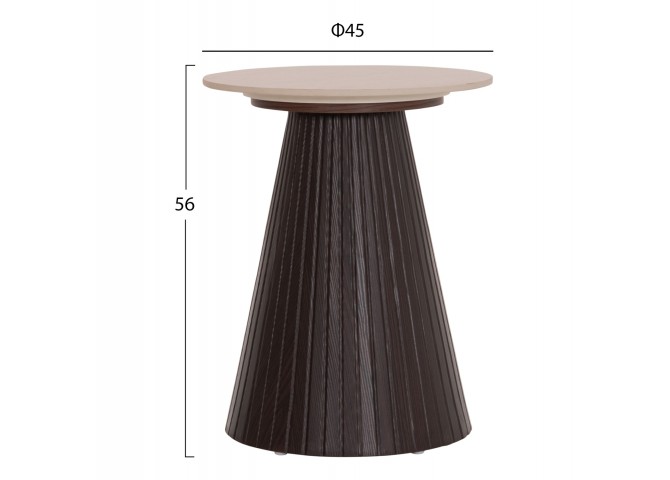 ΤΡΑΠΕΖΙ ΒΟΗΘΗΤΙΚΟ CATER HM18322 ΚΕΡΑΜΙΚΟ TOP ΟΨΗ ΤΡΑΒΕΡΤΙΝΑΣ-MDF ΒΑΣΗ Φ53x59Υεκ