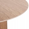ΤΡΑΠΕΖΙ ΤΡΑΠΕZΑΡΙΑΣ TWIL HM18324 ΚΕΡΑΜΙΚΟ TOP ΟΨΗ ΤΡΑΒΕΡΤΙΝΑΣ-MDF ΒΑΣΗ Φ126x77Υεκ