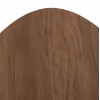 ΒΟΗΘΗΤΙΚΟ ΤΡΑΠΕΖΙ ΟΒΑΛ ALPER HM18328 MDF SONAMA--ΜΕΤΑΛΛΟ ΛΕΥΚΟ Φ50x50Υεκ.