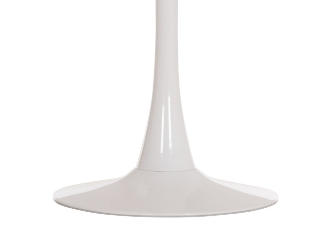 ΤΡΑΠΕΖΙ ΤΡΑΠΕΖΑΡΙΑΣ ROLLO HM9421.11 ΣΤΡΟΓΓΥΛΟ WHITE MARBLE Φ90x74Υεκ.