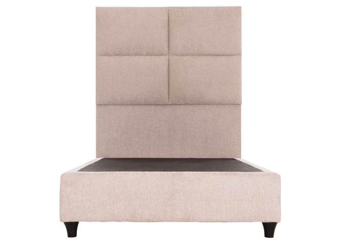 ΚΡΕΒΑΤΙ ΜΟΝΟ MILO HM652.32 ΜΠΕΖ TEDDY ΥΦΑΣΜΑ ΓΙΑ ΣΤΡΩΜΑ 90x200εκ