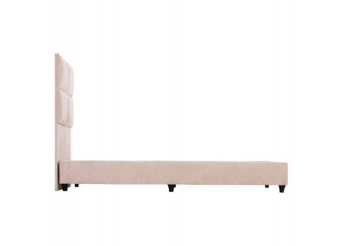 ΚΡΕΒΑΤΙ ΜΟΝΟ MILO HM652.32 ΜΠΕΖ TEDDY ΥΦΑΣΜΑ ΓΙΑ ΣΤΡΩΜΑ 90x200εκ