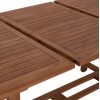 TΡΑΠΕΖΙ ΤΡΑΠΕΖΑΡΙΑΣ ΑΝΟΙΓΟΜΕΝΟ CRANDER HM6376 ΞΥΛΟ TEAK ΣΕ ΦΥΣΙΚΟ 180-240x100x76Υεκ