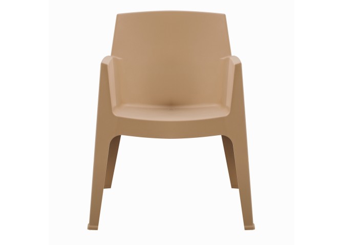 ΠΟΛΥΘΡΟΝΑ ΠΟΛΥΠΡΟΠΥΛΕΝΙΟΥ SLEEK HM6370.03 ΚΑΠΟΥΤΣΙΝΟ 57x56x82,5Υεκ.