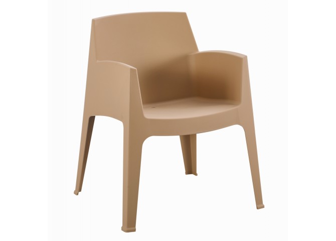 ΠΟΛΥΘΡΟΝΑ ΠΟΛΥΠΡΟΠΥΛΕΝΙΟΥ SLEEK HM6370.03 ΚΑΠΟΥΤΣΙΝΟ 57x56x82,5Υεκ.