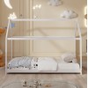 ΚΡΕΒΑΤΙ ΠΑΙΔΙΚΟ ΜΕ ΣΤΡΩΜΑ PEPE HM21302.01 ΞΥΛΟ ΠΕΥΚΟΥ ΣΕ ΛΕΥΚΟ--ΣΤΡΩΜΑ 90x190εκ