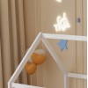 ΚΡΕΒΑΤΙ ΠΑΙΔΙΚΟ ΜΕ ΣΤΡΩΜΑ PEPE HM21302.01 ΞΥΛΟ ΠΕΥΚΟΥ ΣΕ ΛΕΥΚΟ--ΣΤΡΩΜΑ 90x190εκ