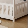 ΚΡΕΒΑΤΙ ΠΑΙΔΙΚΟ ΜΕ ΣΤΡΩΜΑ PHYLLIS HM21304.01 ΞΥΛΟ ΠΕΥΚΟΥ ΣΕ ΛΕΥΚΟ--ΣΤΡΩΜΑ 90x190εκ