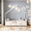 ΚΡΕΒΑΤΙ ΠΑΙΔΙΚΟ ΜΕ ΣΤΡΩΜΑ KLARICE HM21305.01 ΞΥΛΟ ΠΕΥΚΟΥ ΣΕ ΛΕΥΚΟ--ΣΤΡΩΜΑ 90x190εκ