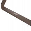 ΞΑΠΛΩΣΤΡΑ ΑΛΟΥΜΙΝΙΟΥ MARIMAR HM6562.03 ΣΚΕΛΕΤΟΣ TAUPE & TEXTILENE ΜΠΕΖ 218x67x31Υεκ