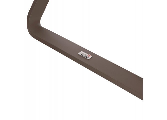 ΞΑΠΛΩΣΤΡΑ ΑΛΟΥΜΙΝΙΟΥ MARIMAR HM6562.03 ΣΚΕΛΕΤΟΣ TAUPE & TEXTILENE ΜΠΕΖ 218x67x31Υεκ