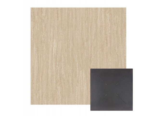 ΕΠΙΦΑΝΕΙΑ ΤΡΑΠΕΖΙΟΥ HPL ΤΕΤΡΑΓΩΝΗ HM5838.35 TRAVERTINE 70x70εκ.