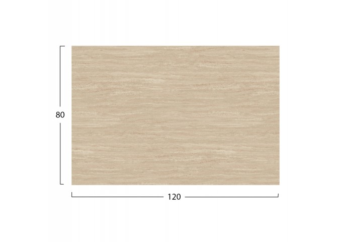 ΕΠΙΦΑΝΕΙΑ ΤΡΑΠΕΖΙΟΥ HPL ΟΡΘΟΓΩΝΙΑ HM5840.35 TRAVERTINE 120x80εκ.