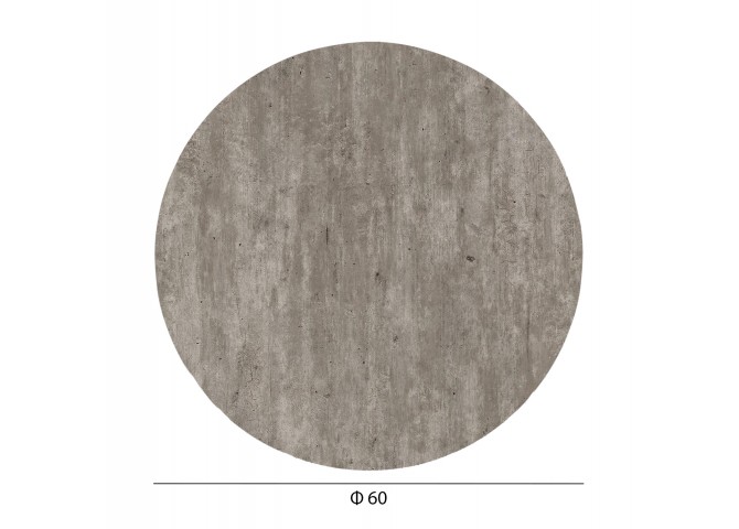 ΕΠΙΦΑΝΕΙΑ ΤΡΑΠΕΖΙΟΥ HPL ΣΤΡΟΓΓΥΛΗ HM5841.37 CONCRETE Φ60εκ.