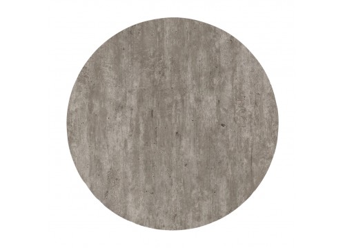 ΕΠΙΦΑΝΕΙΑ ΤΡΑΠΕΖΙΟΥ HPL ΣΤΡΟΓΓΥΛΗ HM6351.37 CONCRETE Φ120εκ.