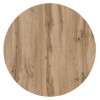 ΕΠΙΦΑΝΕΙΑ ΤΡΑΠΕΖΙΟΥ HPL ΣΤΡΟΓΓΥΛΗ HM6351.36 SONAMA OAK Φ120εκ.