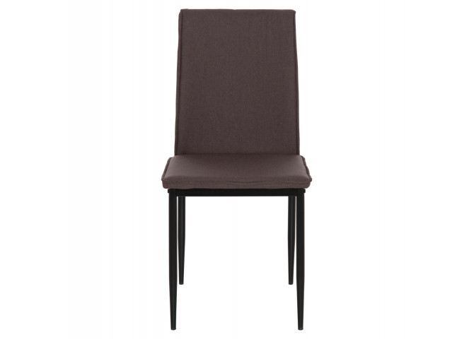 ΚΑΡΕΚΛΑ ΤΡΑΠΕΖΑΡΙΑΣ PERKY HM18347.03 ΚΑΦΕ ΥΦΑΣΜΑ-ΜΕΤΑΛ. ΠΟΔΙΑ ΜΑΥΡΑ 42x58x89,5Υεκ