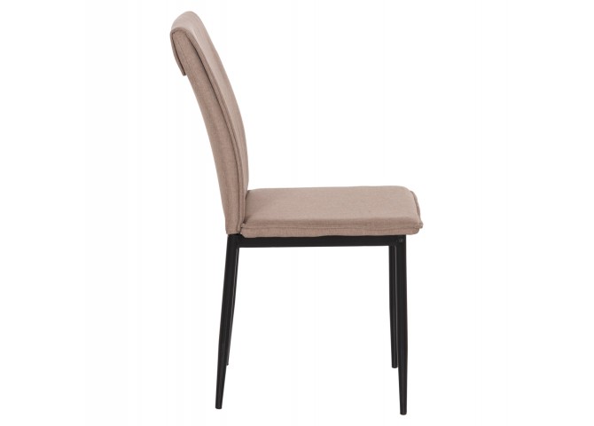 ΚΑΡΕΚΛΑ ΤΡΑΠΕΖΑΡΙΑΣ PERKY HM18347.04 ΜΠΕΖ ΥΦΑΣΜΑ-ΜΕΤΑΛ. ΠΟΔΙΑ ΜΑΥΡΑ 42x58x89,5Υεκ