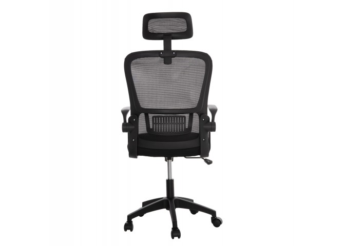 ΚΑΡΕΚΛΑ ΓΡΑΦΕΙΟΥ BLAZER HM1205.01 ΜΑΥΡΟ MESH-ΜΑΥΡΟΣ ΣΚΕΛΕΤΟΣ NYLON 60,5x47x85,5Υεκ.
