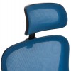 ΚΑΡΕΚΛΑ ΓΡΑΦΕΙΟΥ BLAZER HM1205.03 ΜΠΛΕ MESH-ΜΑΥΡΟΣ ΣΚΕΛΕΤΟΣ NYLON 60,5x47x85,5Υεκ.