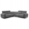ΓΩΝΙΑΚΟΣ ΚΑΝΑΠΕΣ ΜΕ RECLINE ORACLE HM3290.01 ΓΚΡΙ ΥΦΑΣΜΑ 293x293x98Υεκ.