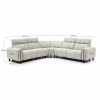 ΓΩΝΙΑΚΟΣ ΚΑΝΑΠΕΣ ΜΕ RECLINE ORACLE HM3290.02 ΜΠΕΖ ΥΦΑΣΜΑ 293x293x98Υεκ.