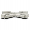 ΓΩΝΙΑΚΟΣ ΚΑΝΑΠΕΣ ΜΕ RECLINE ORACLE HM3290.02 ΜΠΕΖ ΥΦΑΣΜΑ 293x293x98Υεκ.