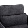 ΠΟΛΥΘΡΟΝΑ-ΚΡΕΒΑΤΙ ORYN HM3307.01 ΓΚΡΙ ΥΦΑΣΜΑ 89x85x84Υεκ.