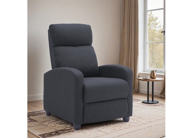 ΠΟΛΥΘΡΟΝΑ ΣΑΛΟΝΙΟΥ RELAX DROSEN HM3299.01 ΓΚΡΙ ΥΦΑΣΜΑ 68,5x86x100Υεκ