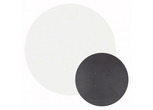 ΕΠΙΦΑΝΕΙΑ ΤΡΑΠΕΖΙΟΥ HPL ΣΤΡΟΓΓΥΛΗ HM5841.23 WHITE Φ60εκ.