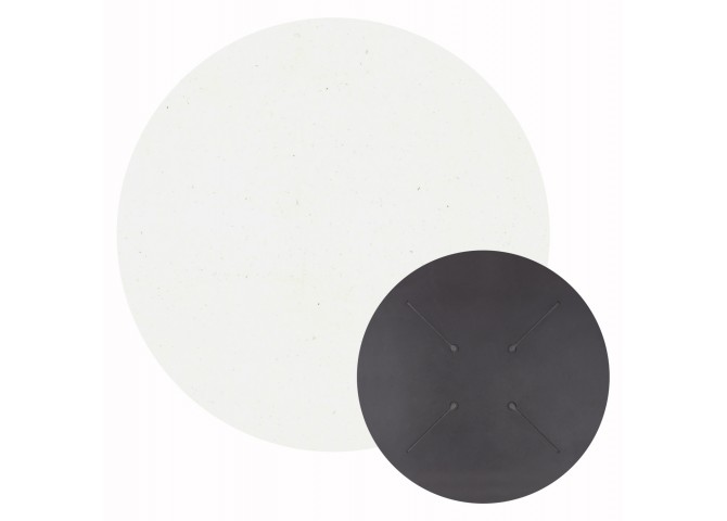 ΕΠΙΦΑΝΕΙΑ ΤΡΑΠΕΖΙΟΥ HPL ΣΤΡΟΓΓΥΛΗ HM5841.23 WHITE Φ60εκ.