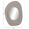 ΚΑΘΡΕΠΤΗΣ ΤΟΙΧΟΥ RIFFE HM4695.03 FIBER CEMENT ΓΚΡΙ 60x13x85Υεκ.