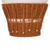 ΤΡΑΠΕΖΙ ΣΑΛΟΝΙΟΥ PERRAL HM18164.02L FIBER CEMENT ΛΕΥΚΟ-ΦΥΣΙΚΟ RATTAN--Φ55x45Υεκ
