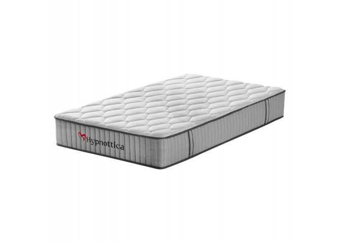 ΣΤΡΩΜΑ ΗΜΙΔΙΠΛΟ HYPNOTTICA HM748.02 POCKET SPRINGS--ΛΕΥΚΟ 120x200x25Υεκ.