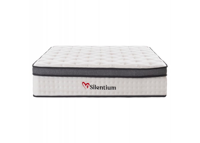 ΣΤΡΩΜΑ ΔΙΠΛΟ SILENTIUM HM749.04 POCKET SPRINGS--ΛΕΥΚΟ 140x200x30Υεκ.