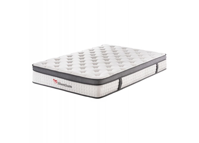 ΣΤΡΩΜΑ ΔΙΠΛΟ SILENTIUM HM749.04 POCKET SPRINGS--ΛΕΥΚΟ 140x200x30Υεκ.