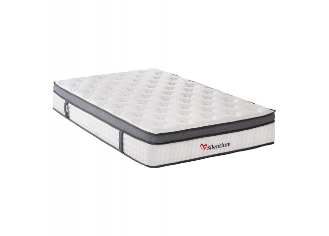 ΣΤΡΩΜΑ ΔΙΠΛΟ SILENTIUM HM749.04 POCKET SPRINGS--ΛΕΥΚΟ 140x200x30Υεκ.