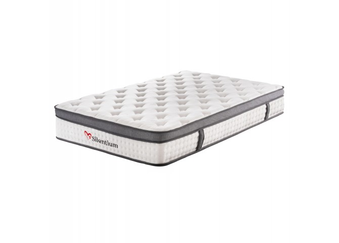 ΣΤΡΩΜΑ ΗΜΙΔΙΠΛΟ SILENTIUM HM749.02 POCKET SPRINGS--ΛΕΥΚΟ 120x200x30Υεκ.