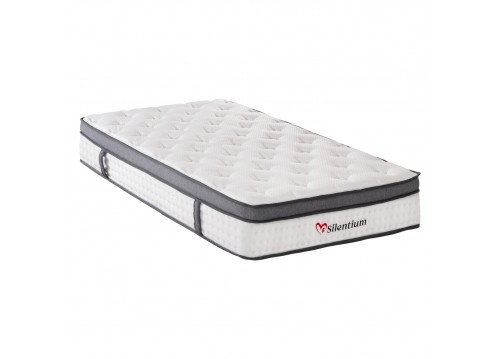 ΣΤΡΩΜΑ ΗΜΙΔΙΠΛΟ SILENTIUM HM749.02 POCKET SPRINGS--ΛΕΥΚΟ 120x200x30Υεκ.