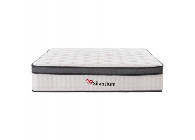 ΣΤΡΩΜΑ ΔΙΠΛΟ SILENTIUM HM749.06 POCKET SPRINGS--ΛΕΥΚΟ 160x200x30Υεκ.