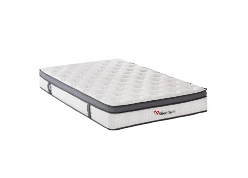 ΣΤΡΩΜΑ ΔΙΠΛΟ SILENTIUM HM749.06 POCKET SPRINGS--ΛΕΥΚΟ 160x200x30Υεκ.