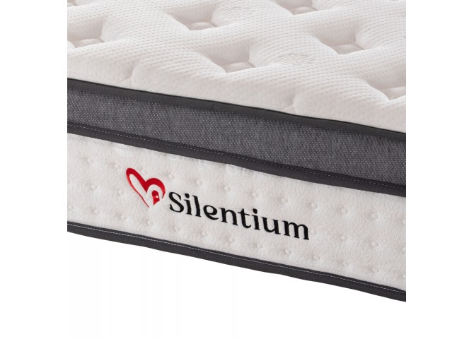 ΣΤΡΩΜΑ ΔΙΠΛΟ SILENTIUM HM749.06 POCKET SPRINGS--ΛΕΥΚΟ 160x200x30Υεκ.