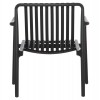 ΠΟΛΥΘΡΟΝΑ LOUNGE ΕΞΩΤ.ΧΩΡΟΥ MALEN HM6626.02 ΜΑΥΡΟ ΠΟΛΥΠΡΟΠΥΛΕΝΙΟ 66x77x76Υεκ