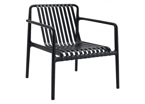 ΠΟΛΥΘΡΟΝΑ LOUNGE ΕΞΩΤ.ΧΩΡΟΥ MALEN HM6626.02 ΜΑΥΡΟ ΠΟΛΥΠΡΟΠΥΛΕΝΙΟ 66x77x76Υεκ