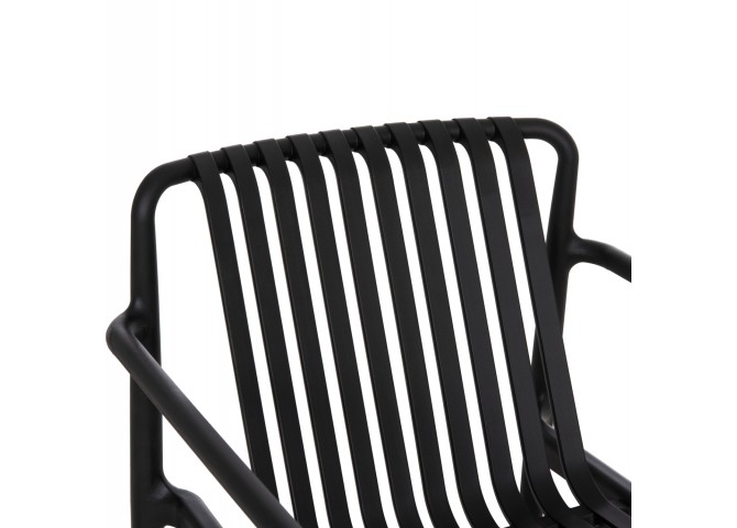 ΠΟΛΥΘΡΟΝΑ LOUNGE ΕΞΩΤ.ΧΩΡΟΥ MALEN HM6626.02 ΜΑΥΡΟ ΠΟΛΥΠΡΟΠΥΛΕΝΙΟ 66x77x76Υεκ