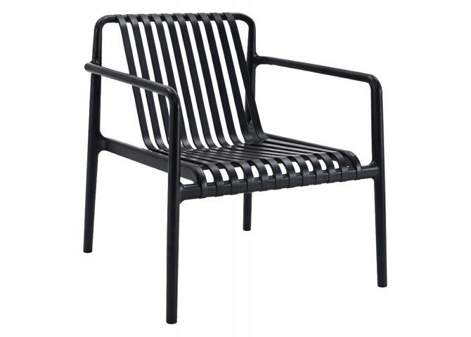 ΠΟΛΥΘΡΟΝΑ LOUNGE ΕΞΩΤ.ΧΩΡΟΥ MALEN HM6626.02 ΜΑΥΡΟ ΠΟΛΥΠΡΟΠΥΛΕΝΙΟ 66x77x76Υεκ