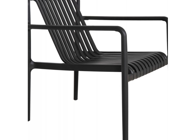 ΠΟΛΥΘΡΟΝΑ LOUNGE ΕΞΩΤ.ΧΩΡΟΥ MALEN HM6626.02 ΜΑΥΡΟ ΠΟΛΥΠΡΟΠΥΛΕΝΙΟ 66x77x76Υεκ