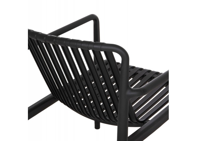 ΠΟΛΥΘΡΟΝΑ LOUNGE ΕΞΩΤ.ΧΩΡΟΥ MALEN HM6626.02 ΜΑΥΡΟ ΠΟΛΥΠΡΟΠΥΛΕΝΙΟ 66x77x76Υεκ